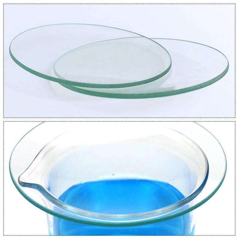ADAMAS-BETA Lab Watch Glass Set, Beaker Cover Lids Watch Glasses for Chemistry (60mm/2.4", 12pcs) - Image 4
